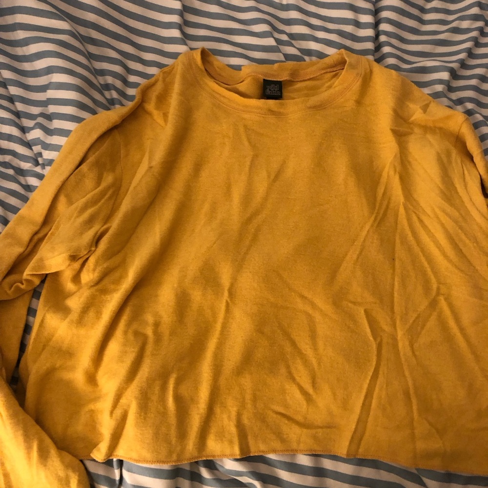 Wild fable mustard sweater size XL